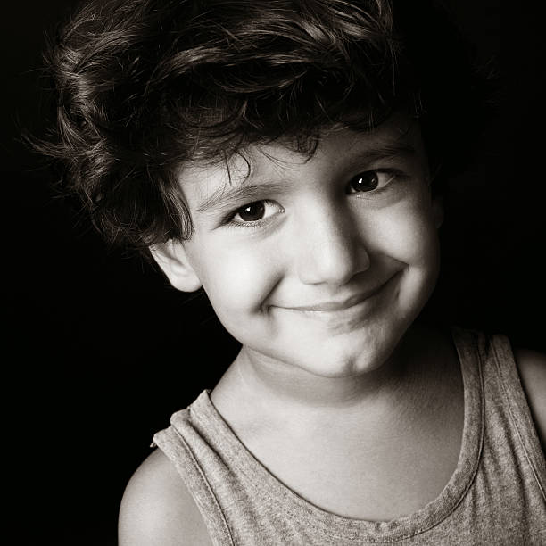 istock Little boy portrait 97495702