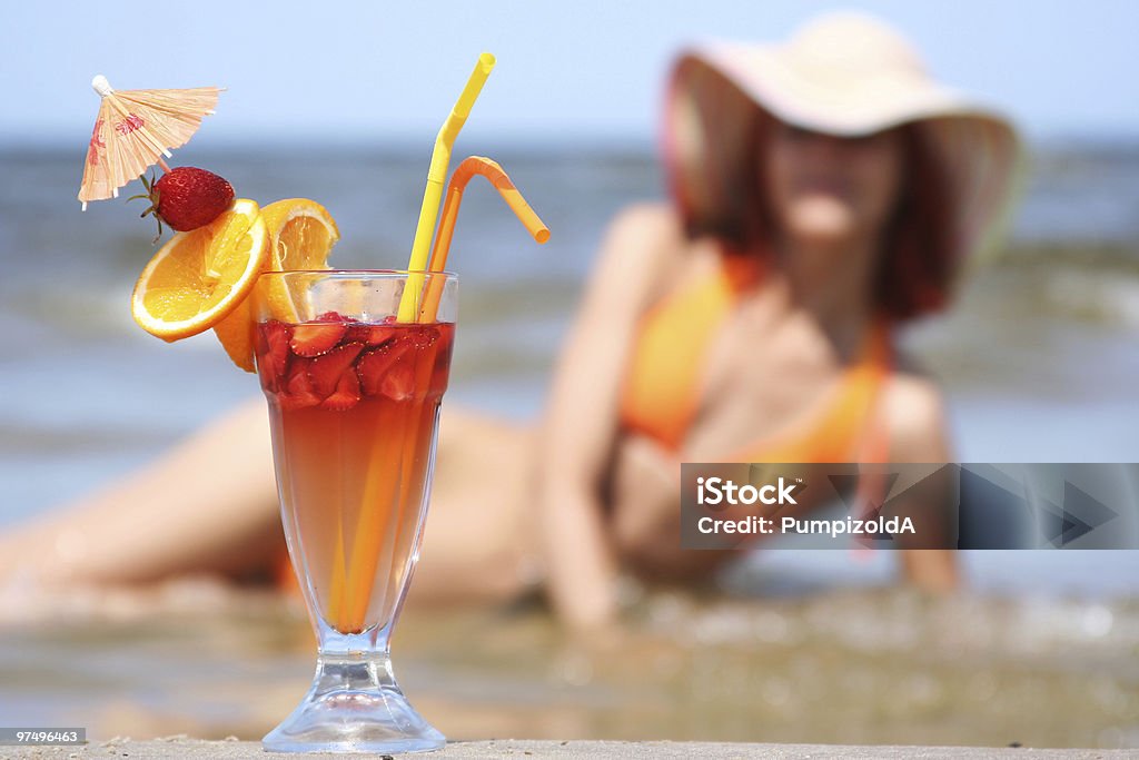 orange cocktail  Cocktail Stock Photo