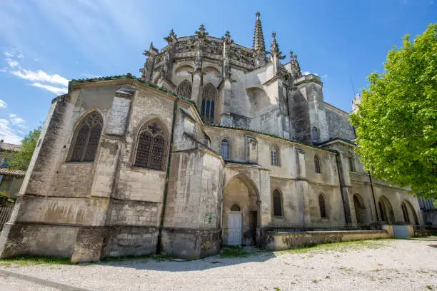 Cathedral of Saint Vincent in the town of Viviers, France