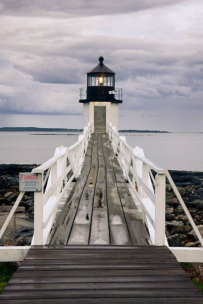 istock Storm approaching Marshall Point Lighthouse, Maine, USA 97497159