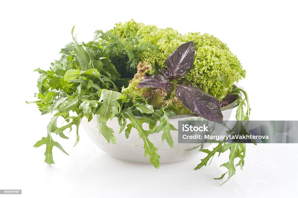 Fresh raw herbs  Appetizer Stock Photo