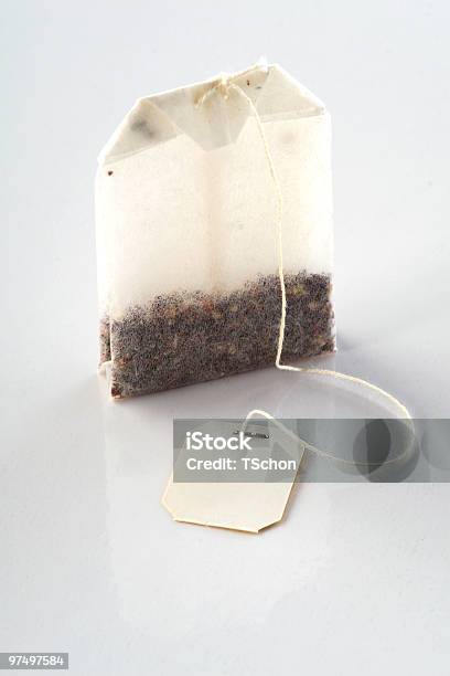 Bolsa De Té Foto de stock y más banco de imágenes de Bebida - Bebida, Blanco - Color, Bolsa - Objeto fabricado