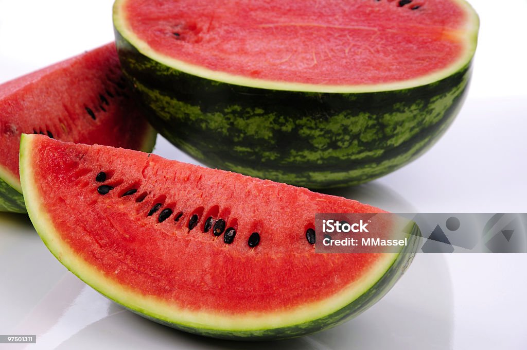Corte en sandía (Watermelon stomach - Foto de stock de Alimento libre de derechos