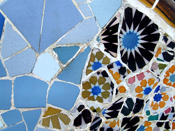 istock Mosaic texture by Antonio Gaudi 97501572