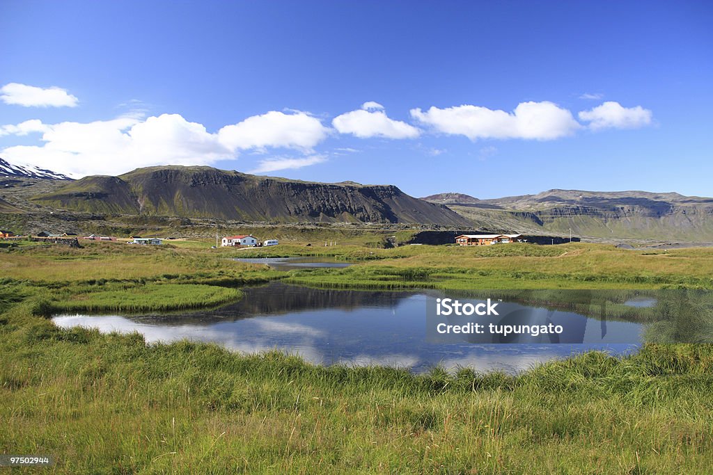 Islândia - Foto de stock de Aldeia royalty-free