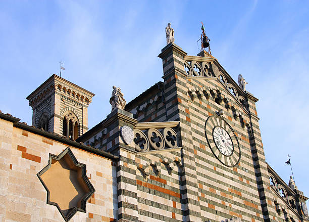 이탈리아 프라토 - italy bell tower built structure building exterior 뉴스 사진 이미지