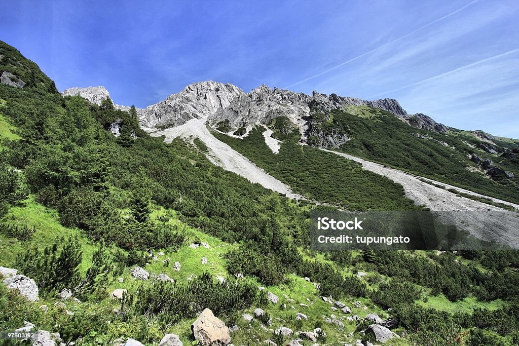 Montanhas na Áustria - Royalty-free Alpes Europeus Foto de stock