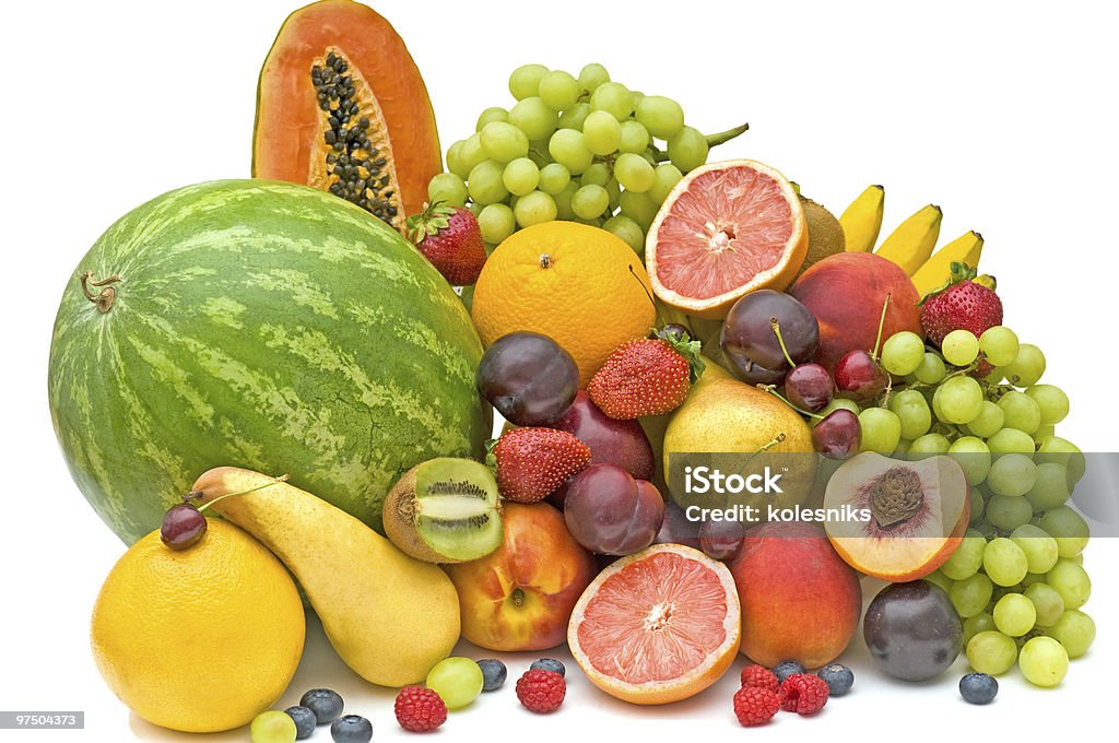 Frutas frescas. - Foto de stock de Abundância royalty-free