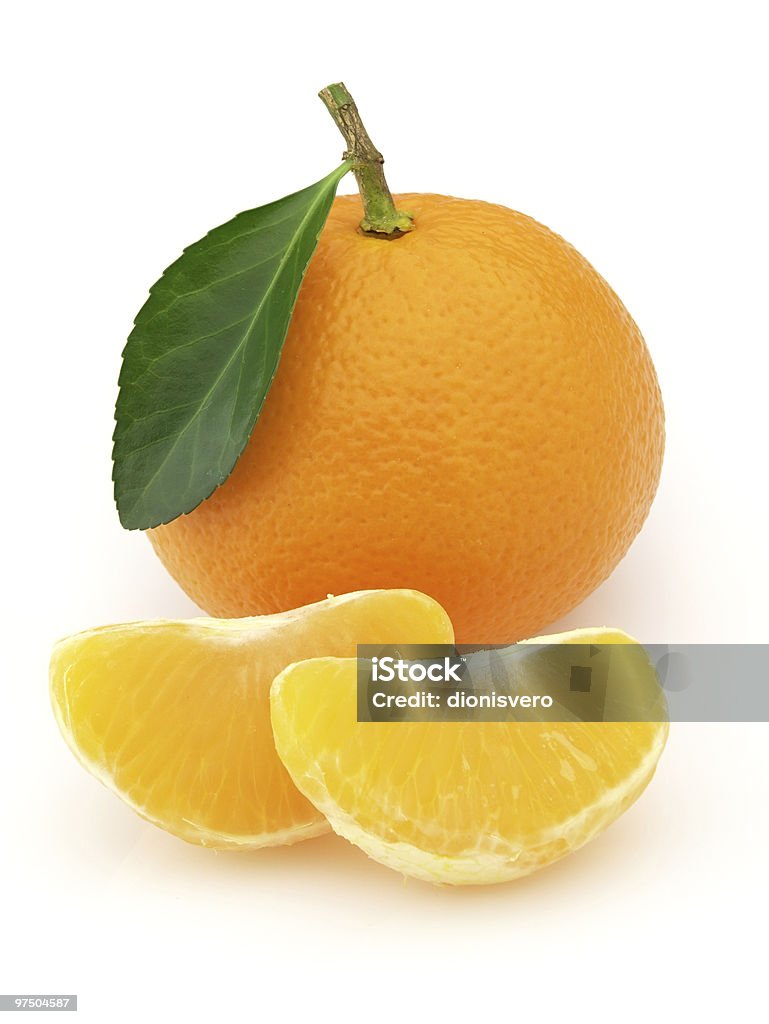 Ripe tangerine  Citrus Fruit Stock Photo