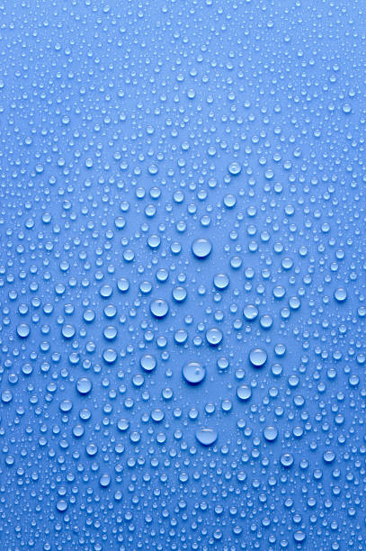 Water drops stock photo