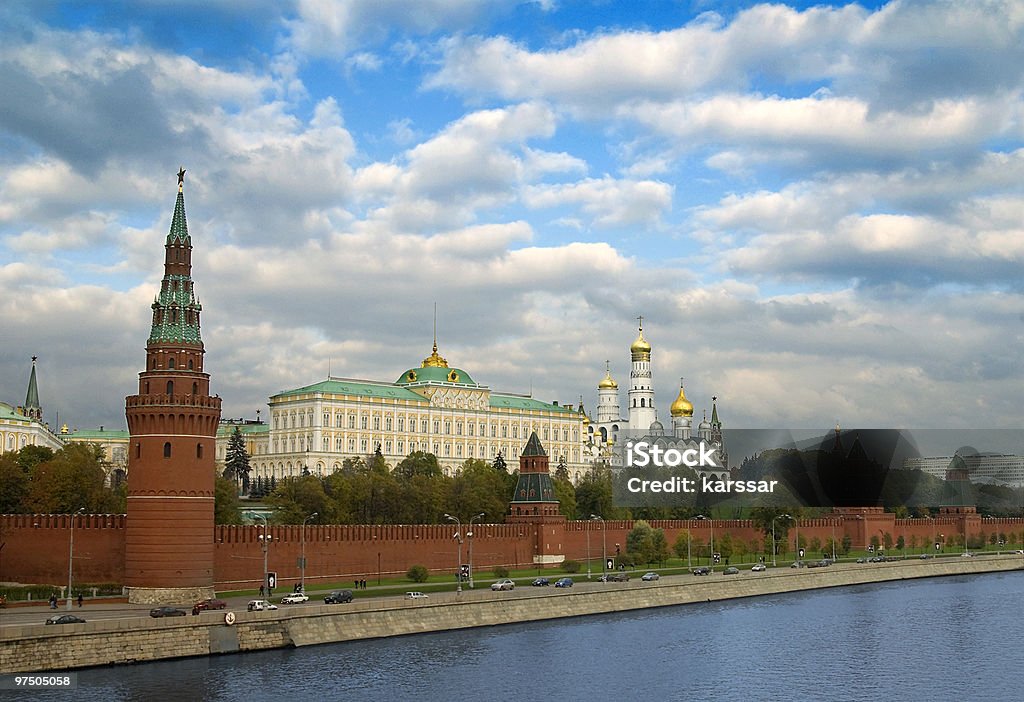 Der Moskauer Kreml - Lizenzfrei Aussicht genießen Stock-Foto