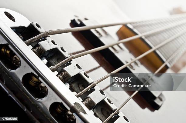 Bass Guitar Stock Photo - Download Image Now - Bass Guitar, Color Image, Diminishing Perspective