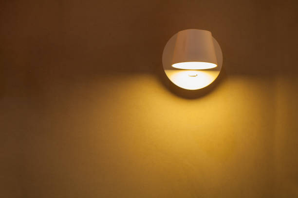 istock Beautiful modern wall lamp interior contemporary decoration 975052818