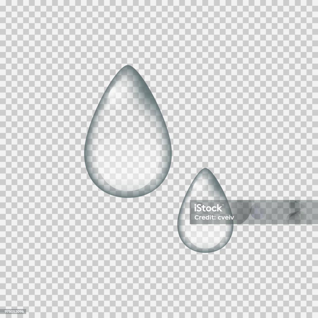 Nước Mắt Thực Tế Như Nước Rơi Trên Nền Trong Suốt Giọt Nước Hình ...