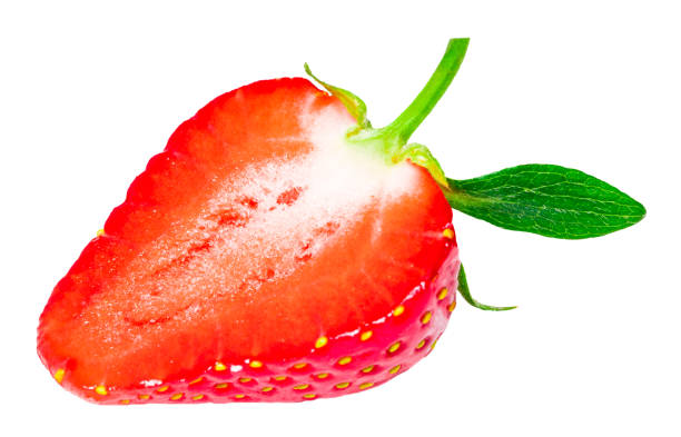 istock Strawberry isolated on white background. Clipping Path 975054156