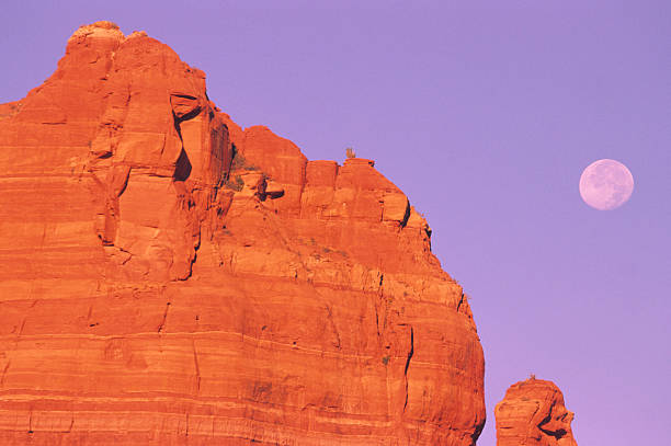 istock Sedona Red Rocks and Full Moon 97506681