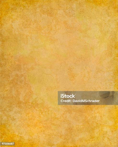 Papel Velho Mosqueado - Fotografias de stock e mais imagens de Abstrato - Abstrato, Amarelo, Antigo