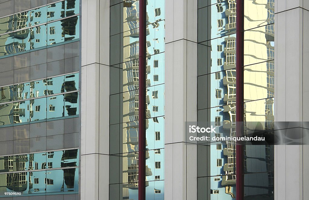 Reflection of windows  Abstract Stock Photo