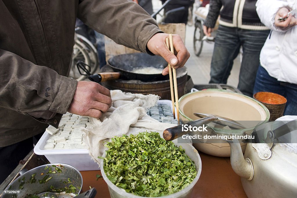 Tofu - Foto stock royalty-free di Acciaio