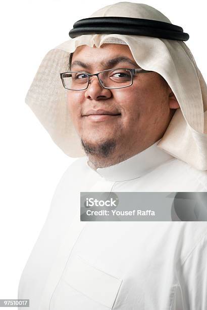 Nahen Ostens Arabische Mann Mit Brille Und Traditionelle Kleidung Stockfoto und mehr Bilder von Arabien -