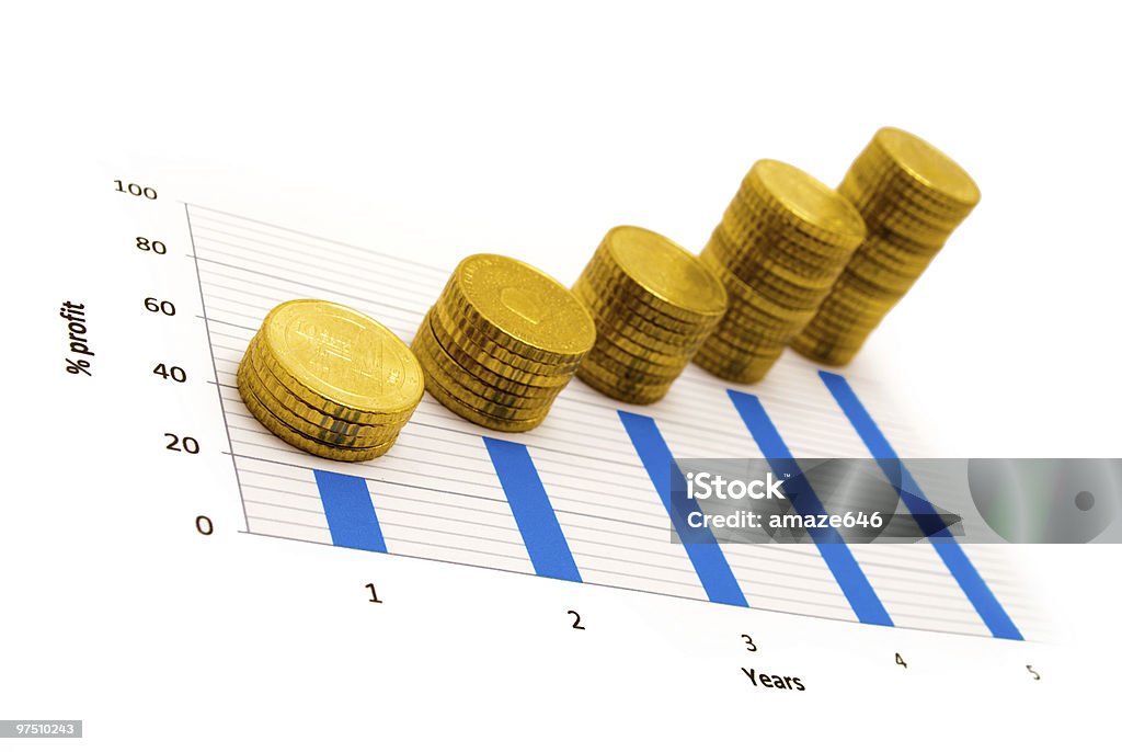 De beneficio - Foto de stock de Cifras financieras libre de derechos