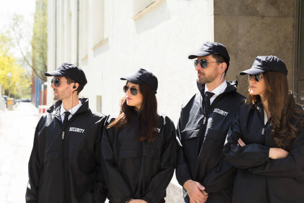 istock Portrait Of Young Security Guards 975118108