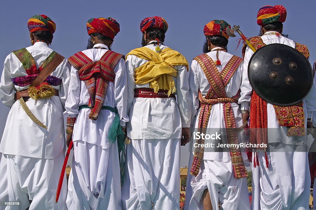 Rajasthani Vestido Tradicional - Royalty-free Adaga Foto de stock