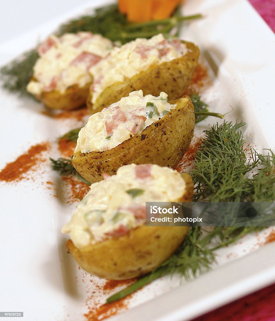 Salade de crevettes - Photo de Aliment libre de droits