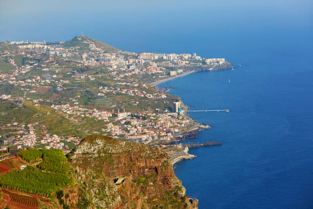 istock Aerial view of typical Madeira landscape 975192058