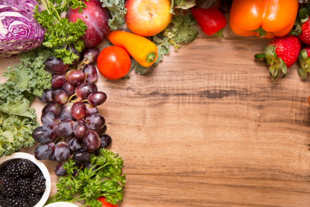 istock Healthy fruits and vegetables. 975205866