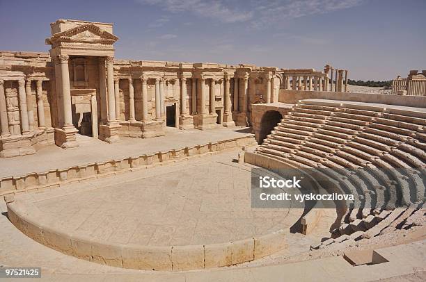 Theater At Palmyra Stock Photo - Download Image Now - Palmyra - Syria, Stage Theater, Syria