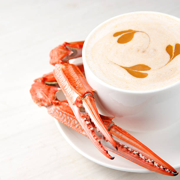 Crab Bisque stock photo