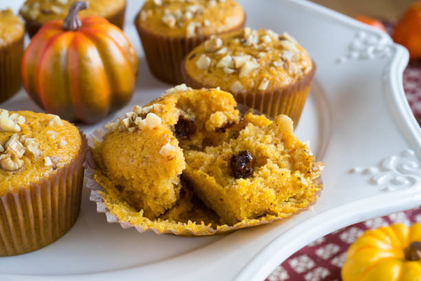 istock Homemade Autumn Pumpkin Muffins 975284158