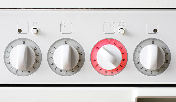 ceran raised stove detail