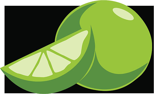 Lime vector art illustration