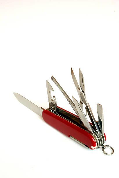 istock Swiss army style knife 97532715