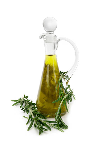 istock Olive oil with rosemary 97533057
