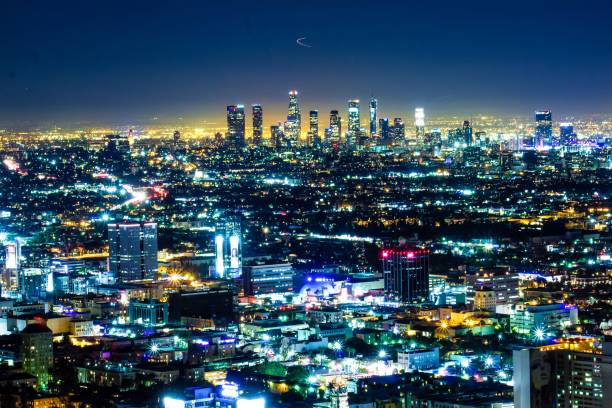 istock Downtown Los Angeles at Night 975335894