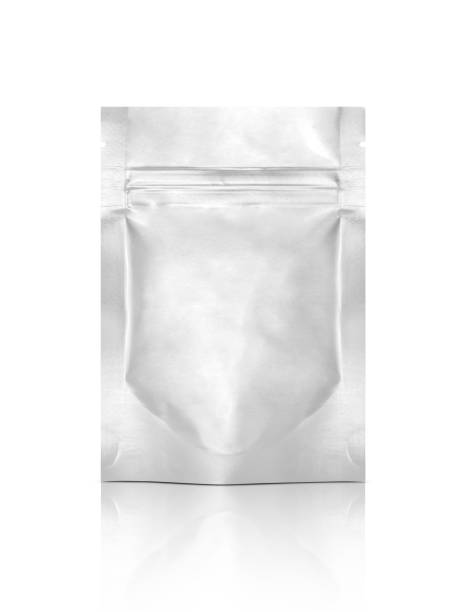 istock blank packaging foil zipper pouch isolated on white background 975419664