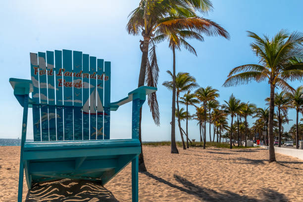 playa de fort lauderdale - city of sunrise fotos fotografías e imágenes de stock