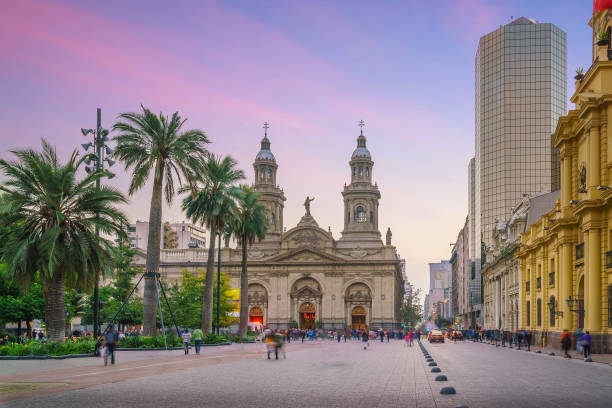 istock Plaza de las Armas square in Santiago 975466038