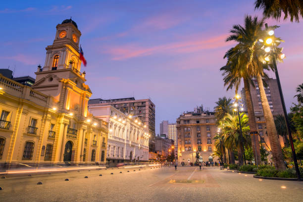 istock Plaza de las Armas square in Santiago 975466060