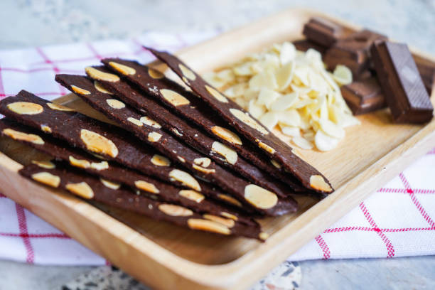 istock crispy brownie with chocolate and almond 975468092