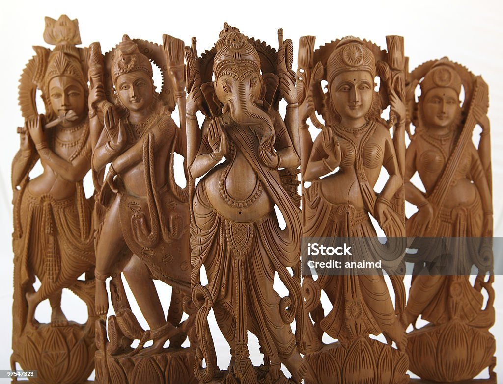 Deuses hindus &g oddesses - Foto de stock de Amor royalty-free