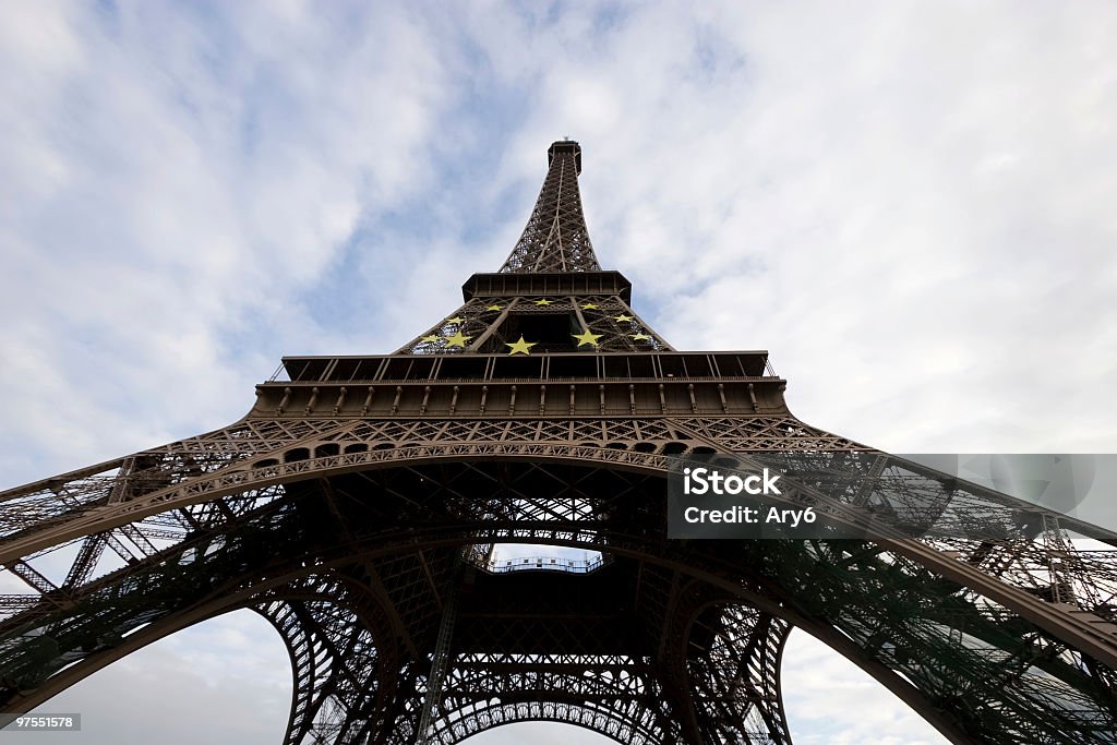 torre Eiffel - Foto stock royalty-free di Architettura