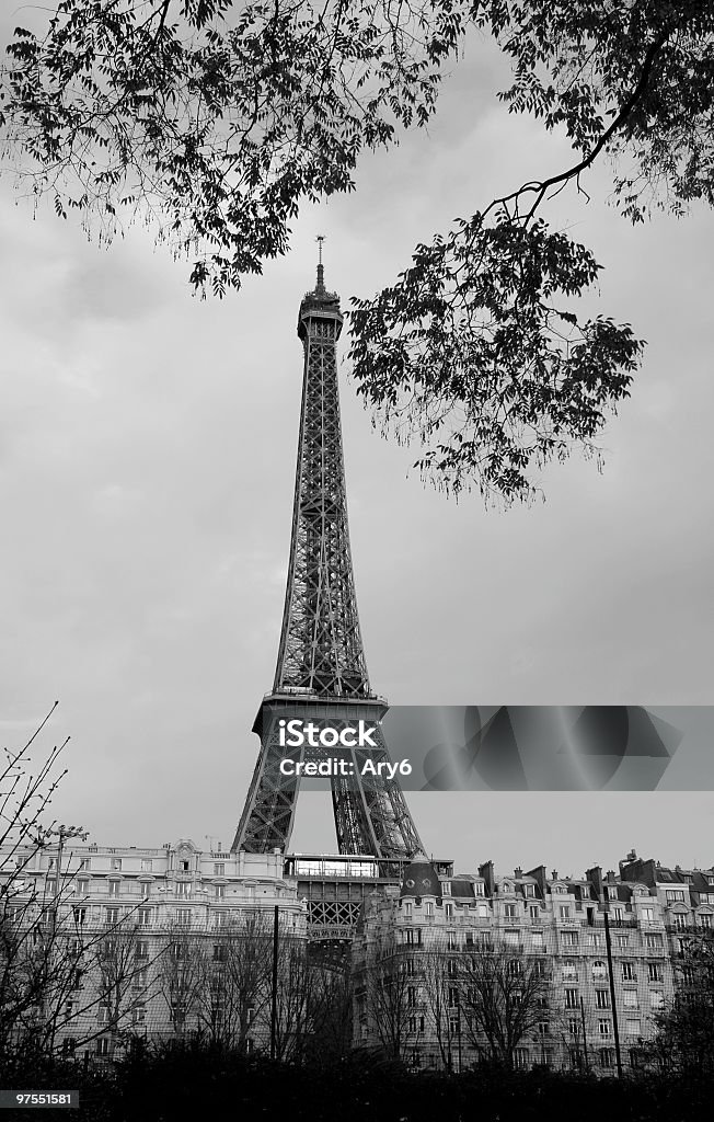 torre Eiffel - Foto stock royalty-free di Architettura