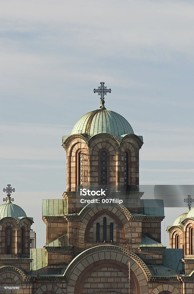 Orthodox Church  Architectural Dome Stock Photo
