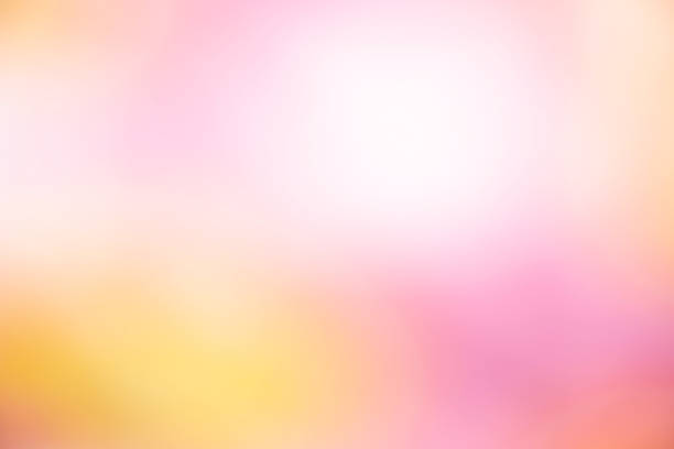 istock Abstract blur light gradient pink soft pastel color wallpaper background. 975530508