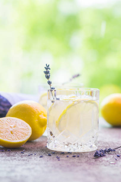 istock Lemonade with lemons and lavender 975568118