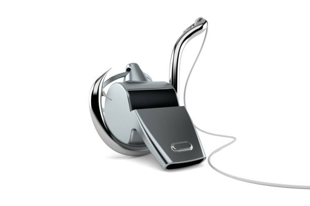 istock Whistle with fishing hook 975587330